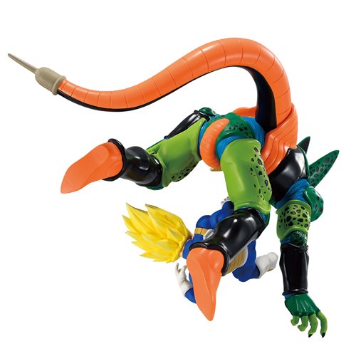 Dragon Ball Z Vegeta Vs Cell Dragon History II Revible Moment Statue