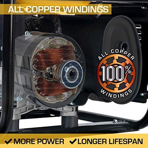 DuroStar DS4000S Portable Generator Provides 4000 Peak Watts