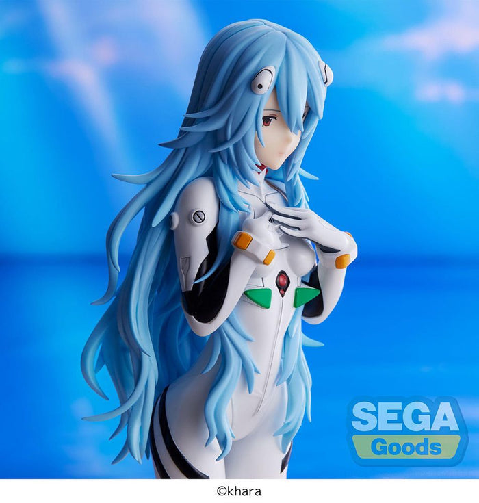 Evangelion 3010 Thrice Upon A Time Spm Figure Rei Ayanami Long Hair Ver