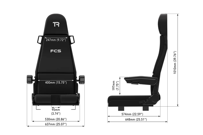 FCS Flight Simulator Seat