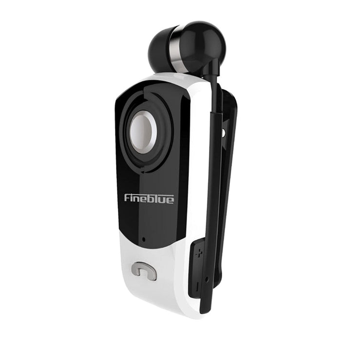 Fineblue Bluetooth Headset - F960 Pro Single-Sided Retractable Clip-On Wireless Headset