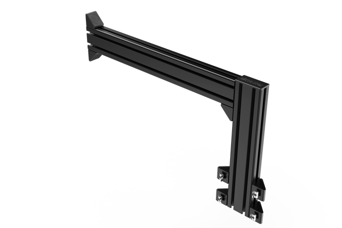 Flight Sim Control Mounts with 1 Side Support for all Aluminum Cockpits
