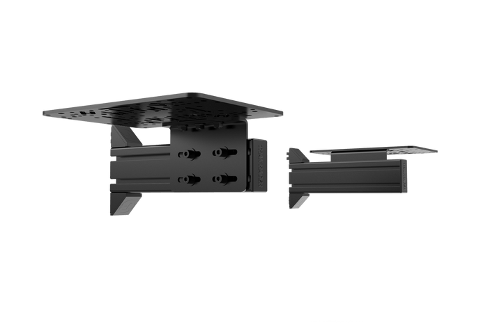 Flight Sim Control Mounts with 2 Side Supports for all Aluminum Cockpits