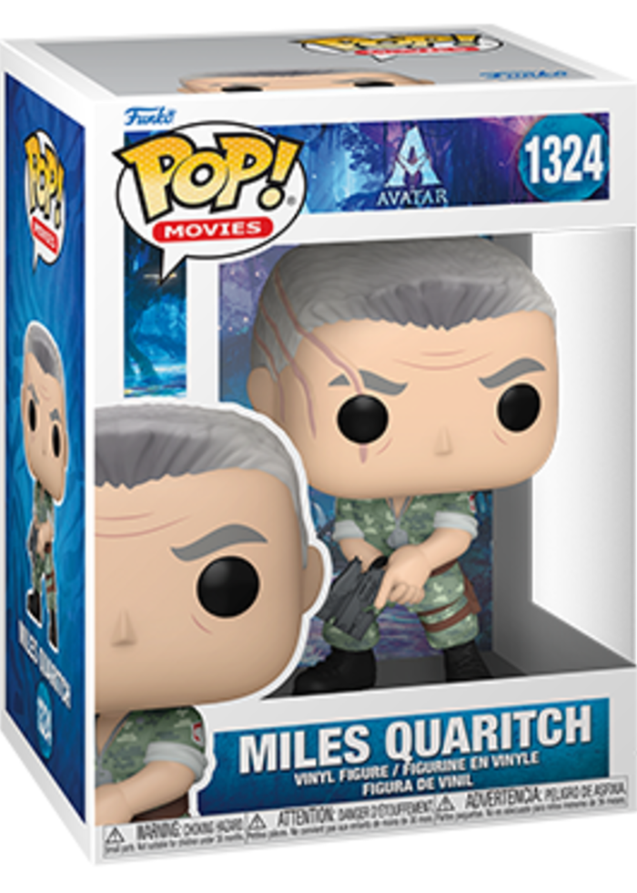 Funko Pop  Avatar   Miles Quaritch