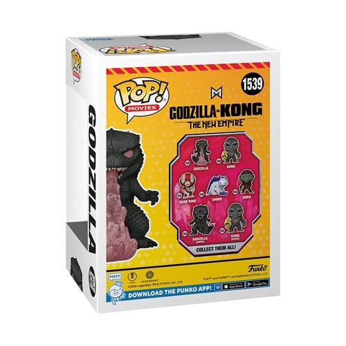 Funko Pop Godzilla X Kong The New Empire   Godzilla With Heat Ray