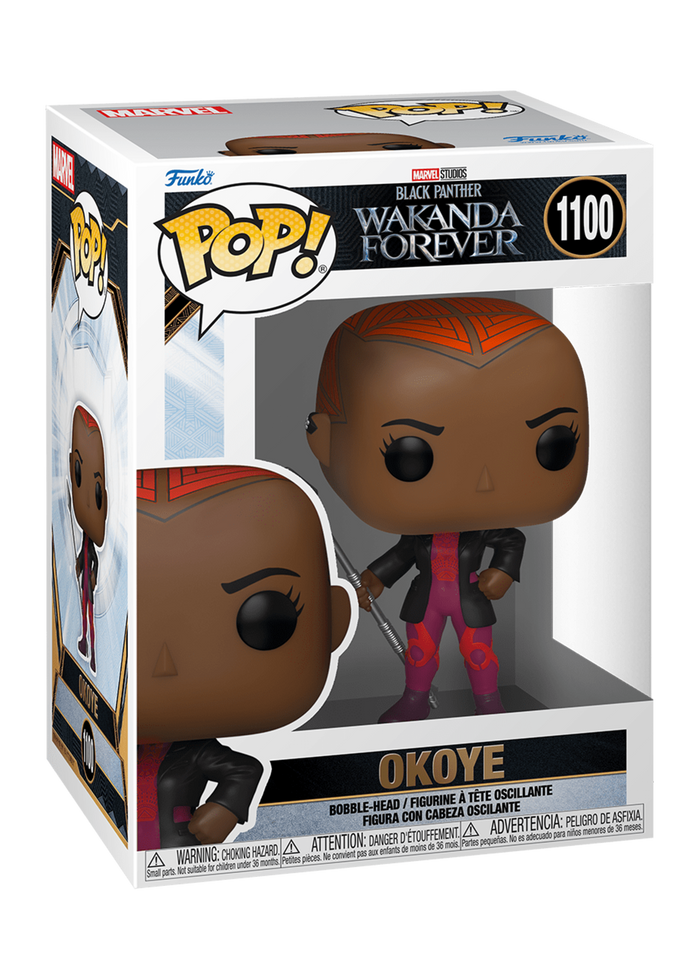 Funko Pop Marvel   Black Panther Wakanda Forever   Okoye