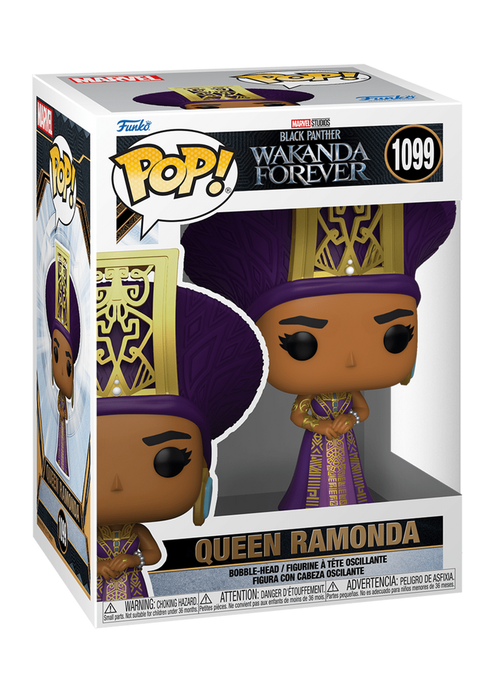 Funko Pop Marvel   Black Panther Wakanda Forever   Queen Ramonda