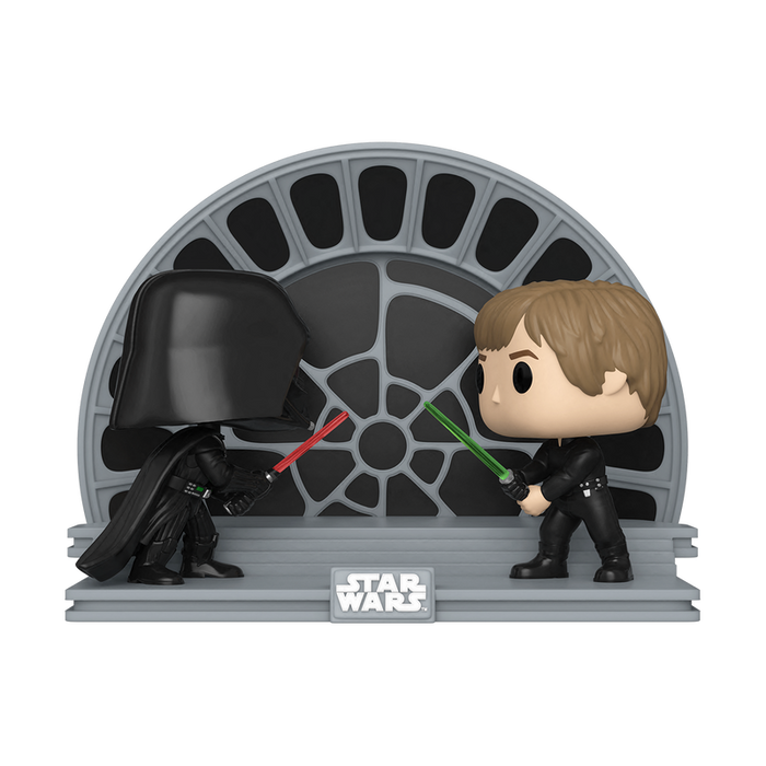Funko Pop Moment Return Of The Jedi 40Th  Darth Vader Vs Luke Skywalker