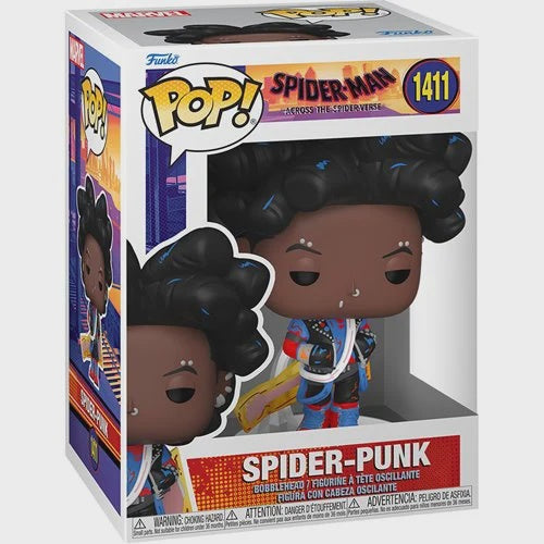 Funko Pop Spider Man Across The Spider Verse Spider Punk Unmasked