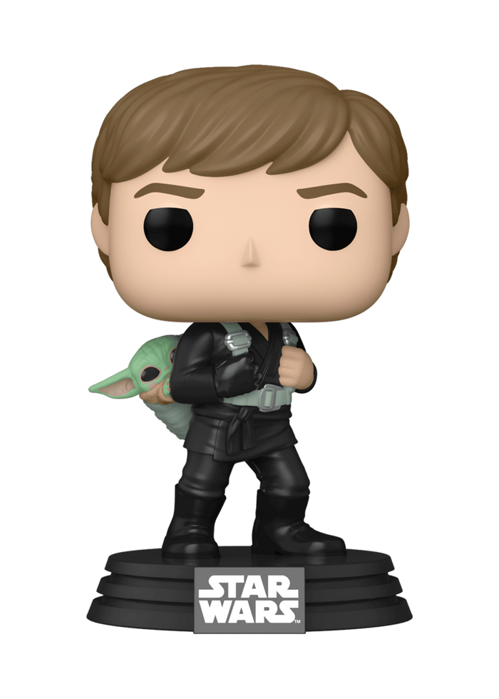 Funko Pop Star Wars   Luke Skywalker  Grogu