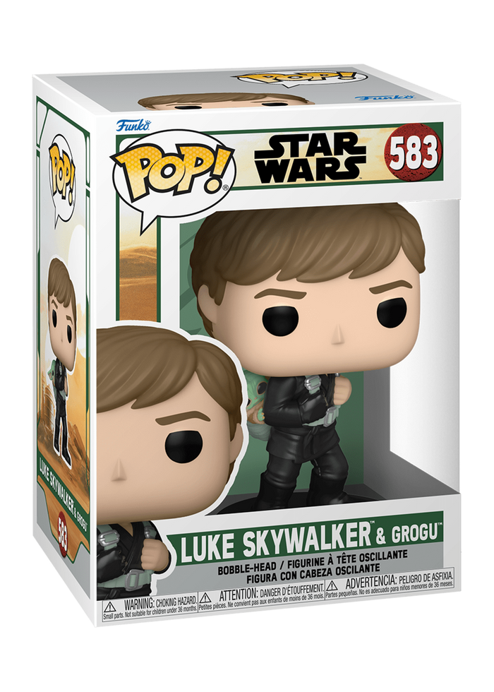 Funko Pop Star Wars   Luke Skywalker  Grogu