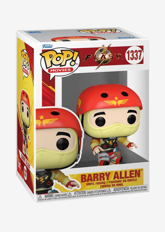 Funko Pop The Flash   Barry Allen In Prototype Suit 1337