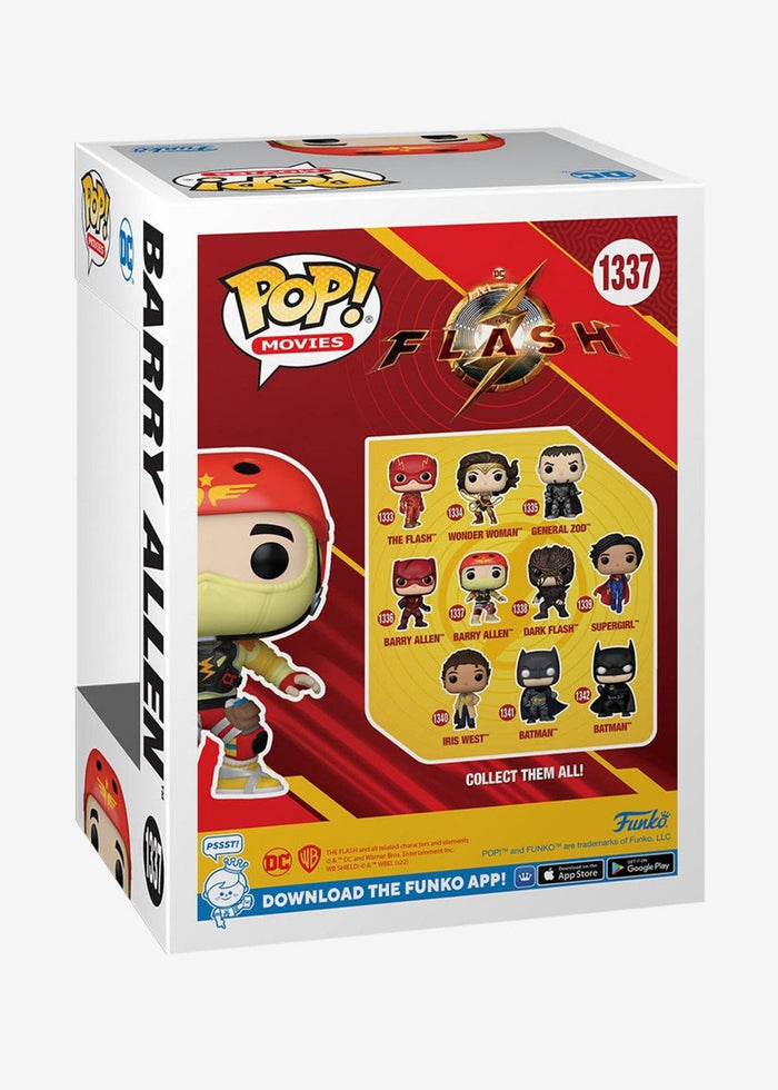 Funko Pop The Flash   Barry Allen In Prototype Suit 1337