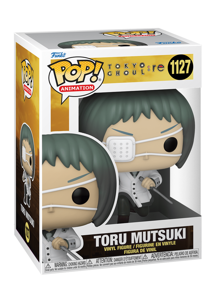 Funko Pop  Tokyo Ghoul Re   Toru Mutsuki