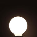 G80 White Glass 3.5W 3000K Dimmable E27 Light Bulb