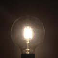 G95 Clear Glass Filament 4W 3000K Dimmable E27 Light Bulb