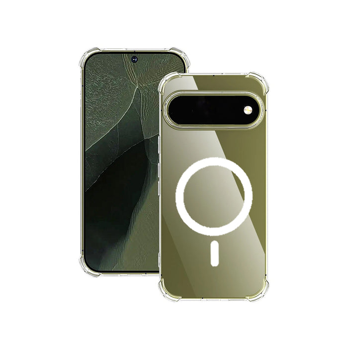 Google Pixel 11 Pro - CLASY® Ski-Thin Magnetic Series 4-Corner Bumper TPU Case
