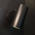 Adjustable black wall light for reading