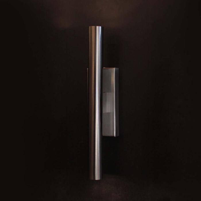 Nickel up down wall light