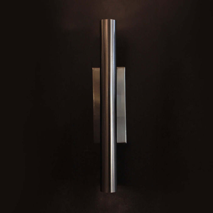 Nickel up down wall light
