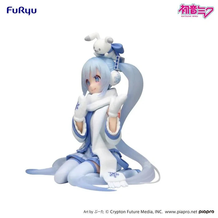 Hatsune Miku - Noodle Stopper Figure -SNOW MIKU Sky Town 10th ver.-
