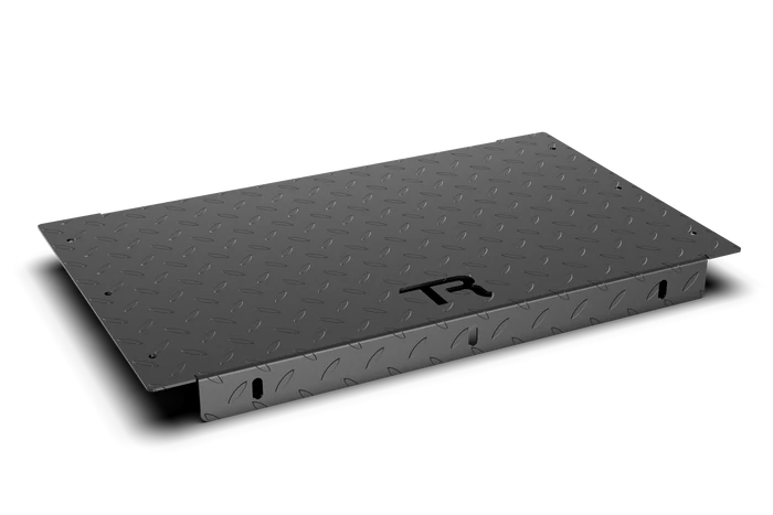 Heavy-Duty Sim Floor — 3mm Diamond Plate Cockpit Footrest for Sim Racing & Flight Sim