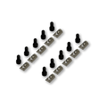 Hex Bolt and Ball-bearing Nut for 8mm T-Slot - Set of 10 or 20