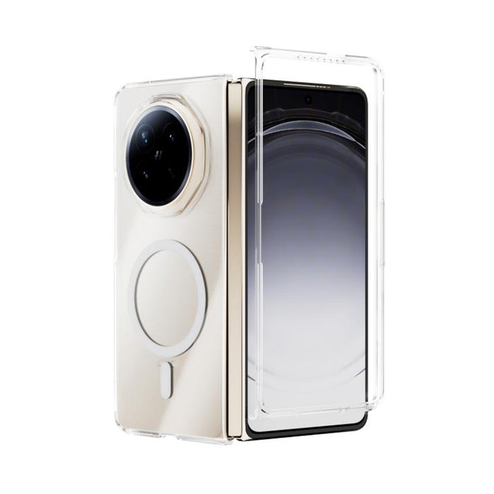 Honor Magic V6 - Abeel Magnetic Crystal Clear PC Hard Crystal Phone Case