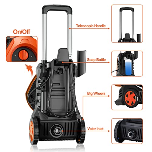 HydroMax Electric Pressure Washer With Fast 4000 PSI Cleaning