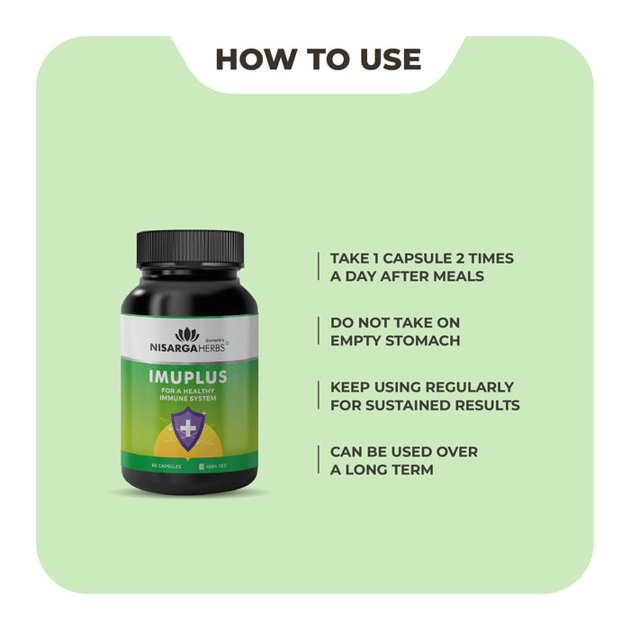 Imuplus - Improves immunity naturally and promotes healing after surgeries