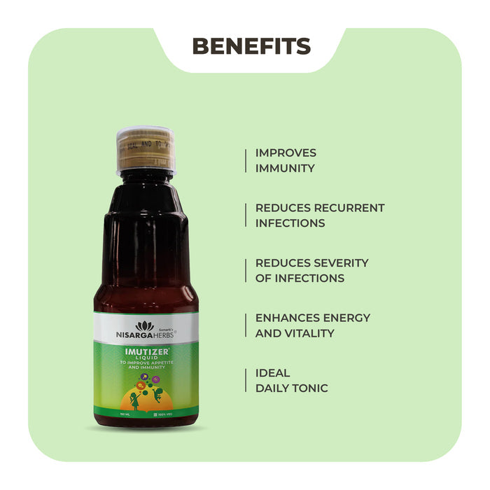 Imutizer Syrup - Ayurvedic Immunity Booster Syrup for Kid