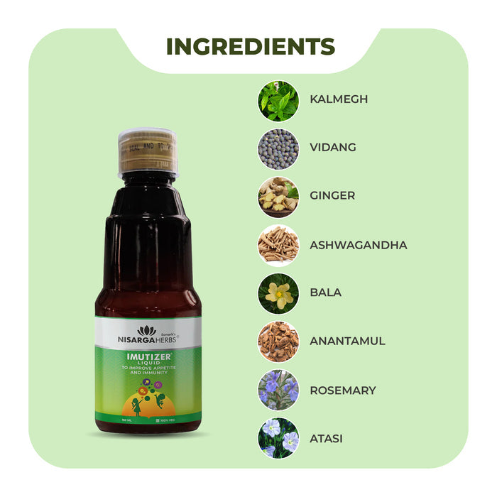 Imutizer Syrup - Ayurvedic Immunity Booster Syrup for Kid