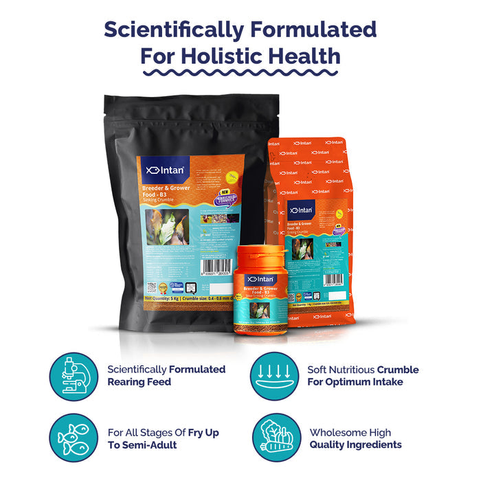 Growel Intan Breeder & Grower Food - B3 | Ornamental Fish Food
