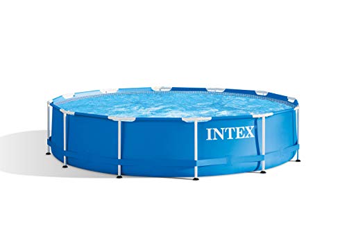 Intex 12ft X 30in Metal Frame Pool With Cartridge Filter Pump