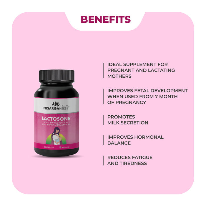 Lactosone - Ayurvedic lactation supplement for healthier pregnancy