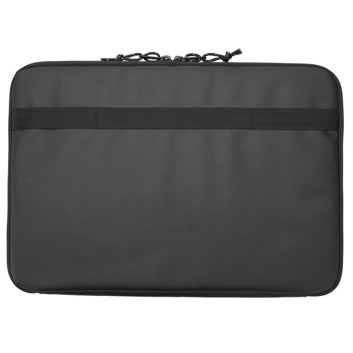 Padded laptop sleeve for computers up to 15" back view