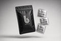 Large Platinum B Condoms pack