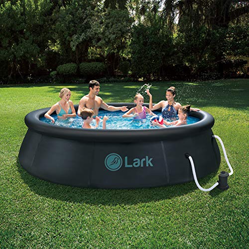 Lark 12x30 Simple Set Inflatable Above Ground Swimming Pool Quick Easy Setup