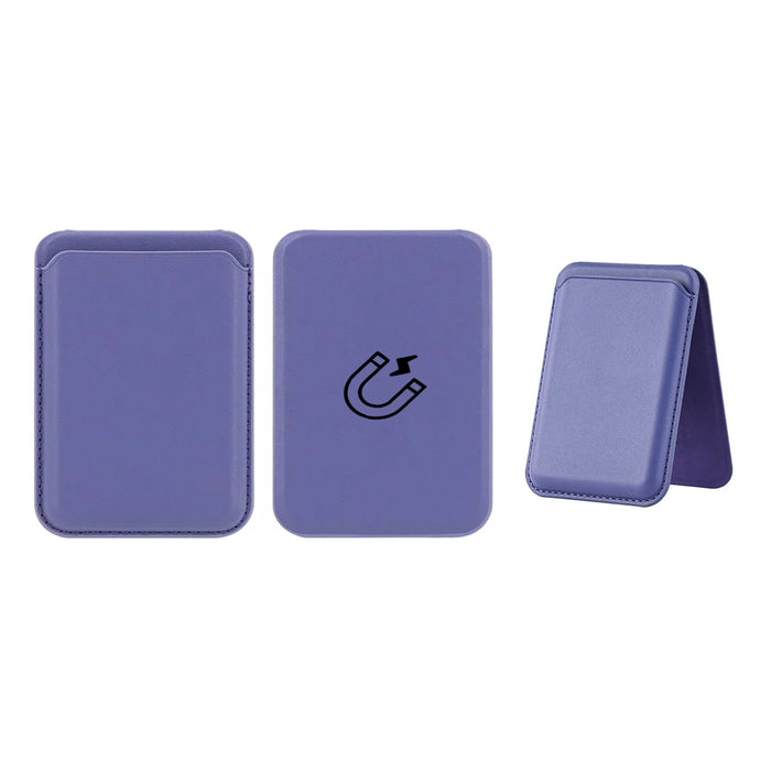 Magnetic PU Leather Wallet Stand MagSafe Compatible