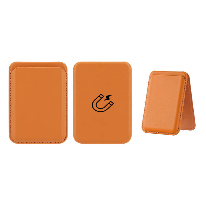 Magnetic PU Leather Wallet Stand MagSafe Compatible