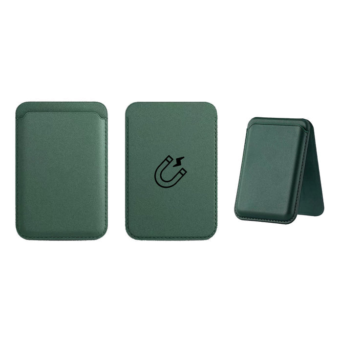 Magnetic PU Leather Wallet Stand MagSafe Compatible