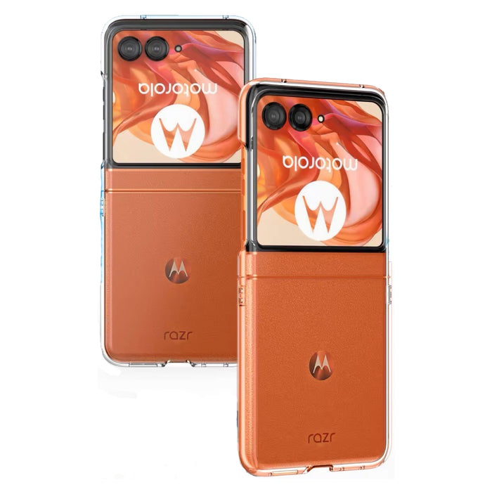 Motorola Moto Razr 50 / Razr 60 - CLASY® Crystal Clear PC Hard Crystal Phone Case