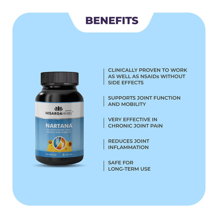 Nartana Capsule - Ayurvedic capsules to support joint health and mobility
