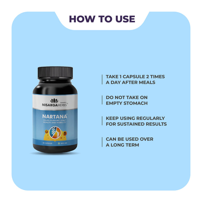 Nartana Capsule - Ayurvedic capsules to support joint health and mobility