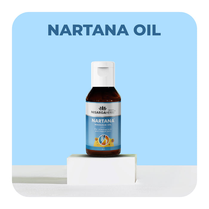 Nartana Oil -  Ayurvedic Massage Oil for Joint & Muscle Pain Relief