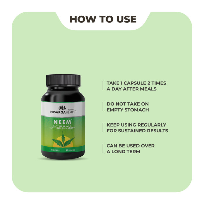 Neem - Clinically-validated natural immunity enhancer to prevent infections