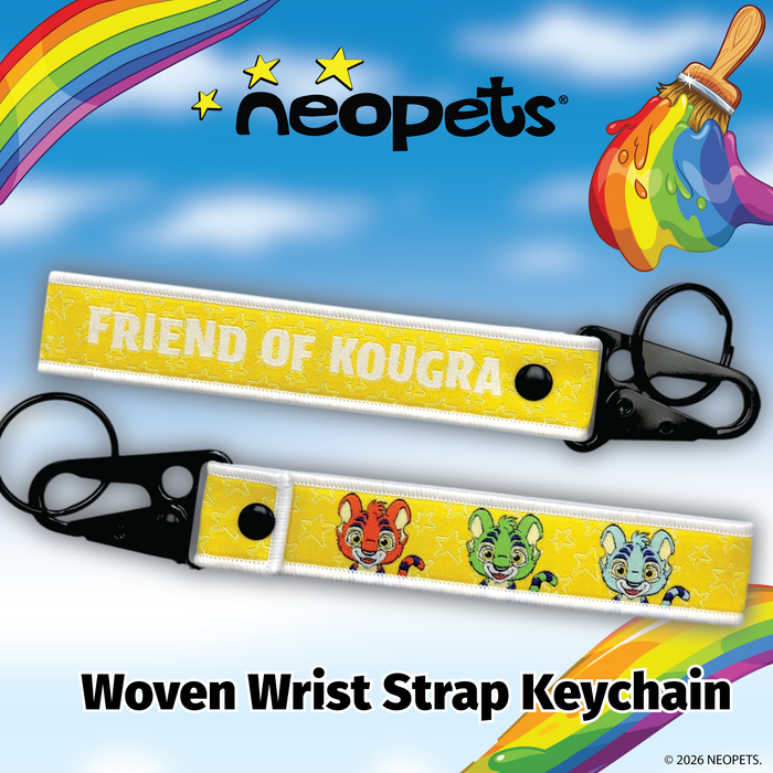 Neopets - "Friend Of..." Wrist Strap Keychain