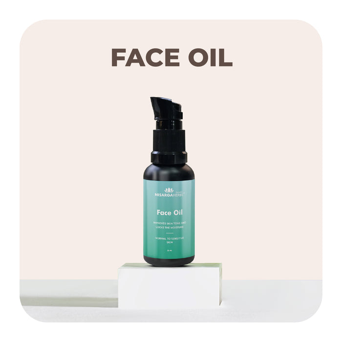 Buy Face Oil for Dry Skin | Ayurvedic Herbal Blend for Radiant Skin