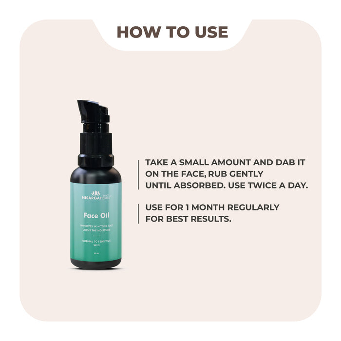 Face Oil for Dry Skin | How to use