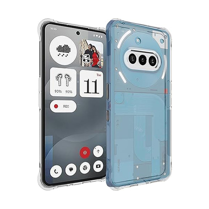 Nothing Phone (3a) - CLASY® Ski-Thin Series 4-Corner Bumper TPU Case